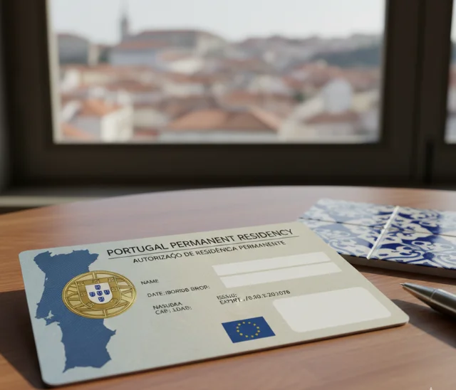 portugal permanent residency card